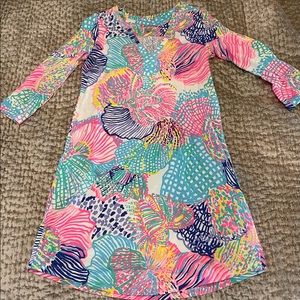 Lilly Pulitzer long sleeve cotton dress